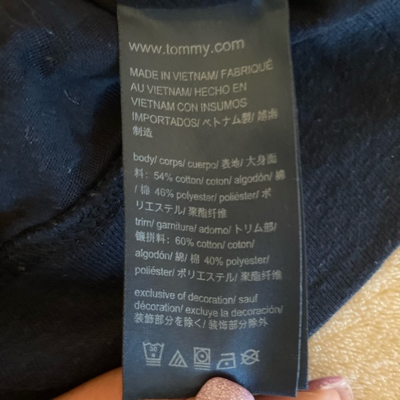 Tommy Hilfiger Lightweight Open Back Tank Top - Size S - Picture 13 of 13